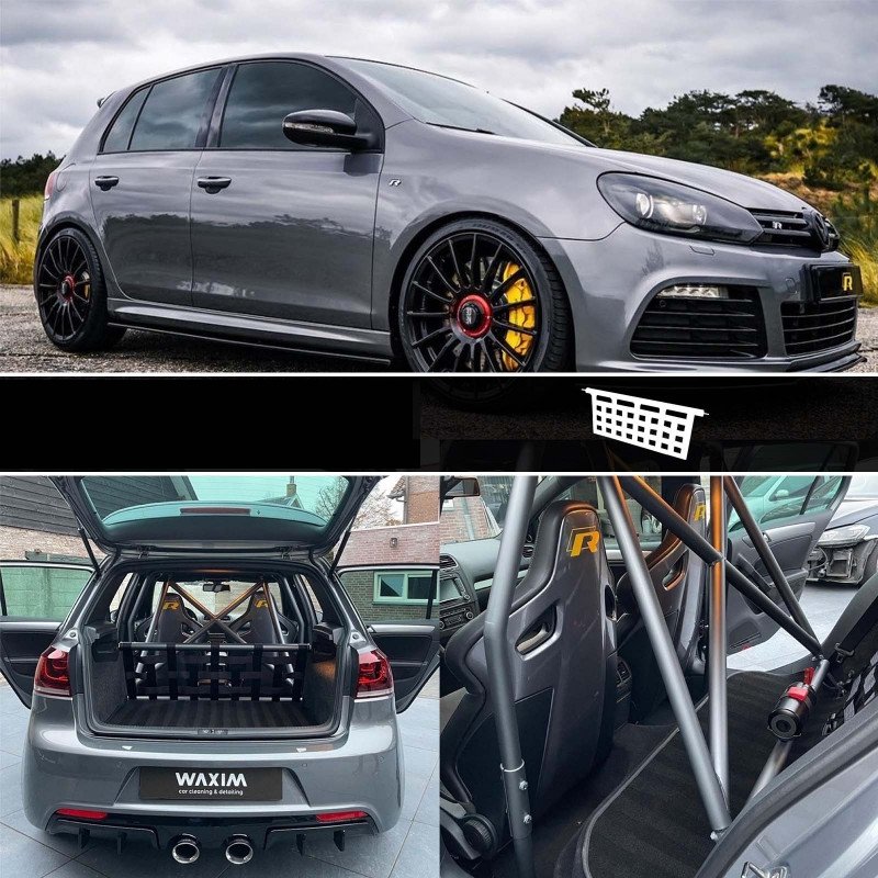Clubsport Set - Strebe mit Netz für VW Golf 6R